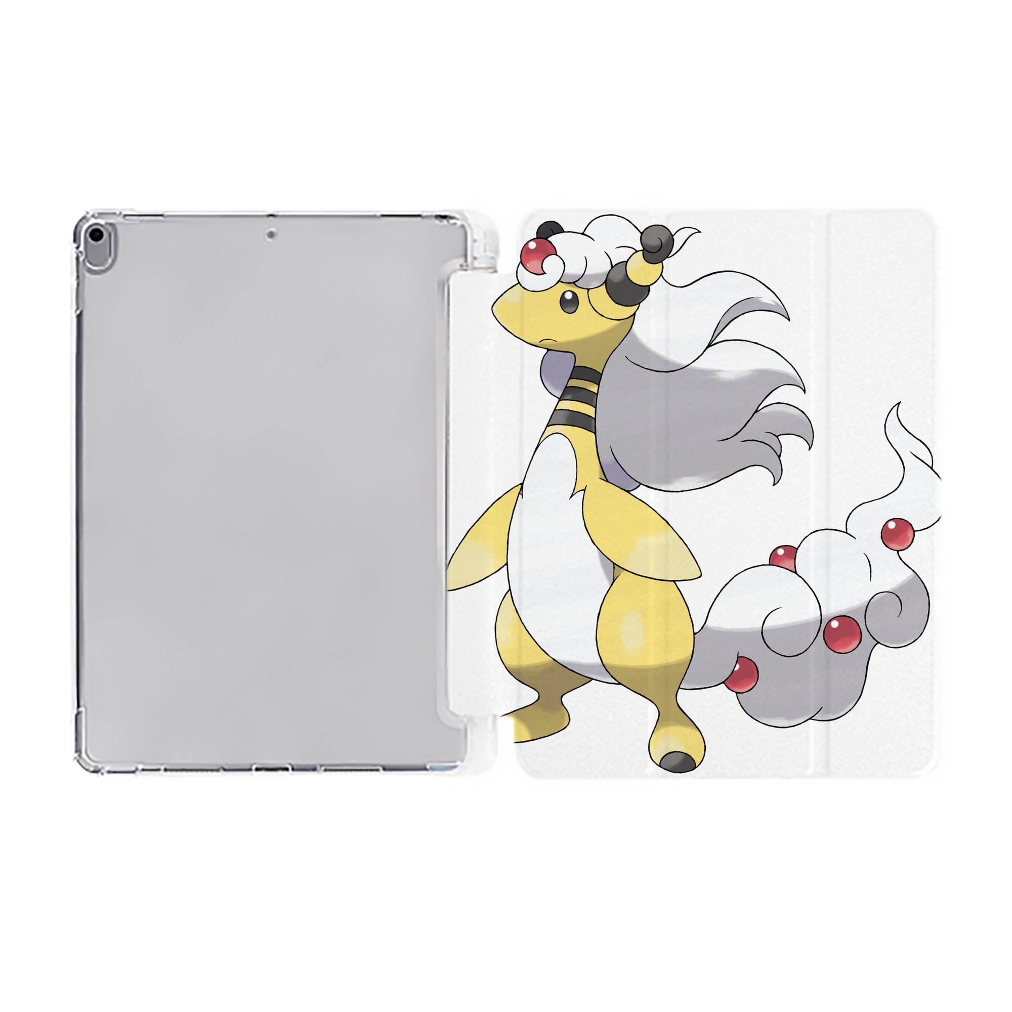（画像用） ポケットモンスター Pokémon IPad ケース ペン収納付き 三つ折りスタンド PUレザー×シリコン 対応機種9.5/10.5/10.9インチ